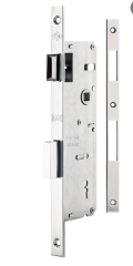 GÖMME KAPI KİLİDİ TEK ANAHTARLI 40 MM NİKEL