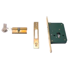 SİLİNDİRLİ 45 MM BARELSİZ SARI EMNİYET KİLİDİ