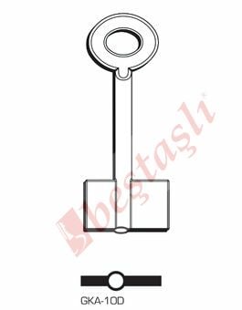 GKA 10D KASA ÇİFT TARAFLI DİŞİ