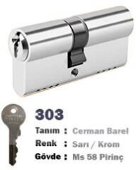ALTIN CERMAN BAREL 68 MM  NİKEL