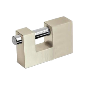 KALE YATAY PİRİNÇ ASMA KİLİT (SATEN)80mm