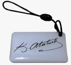 ATATÜRK İMZA GÖSTERGEÇ MASTER KART İLE KOPYALANIR