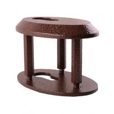 OVAL ÇELİK ROZET - 35-40-45 MM KİLİTLER İÇİN Fırın