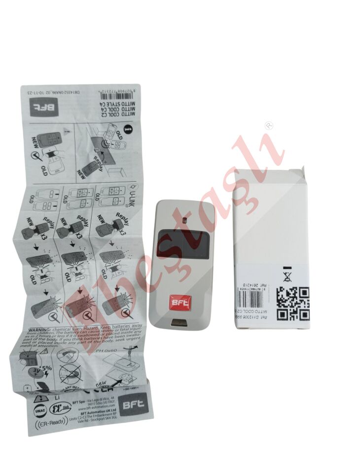 MITTO COOL C2 EC BFT (otomatik kapı kumandası)
